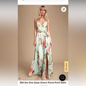 COPY - Lulus maxi wedding guest dress